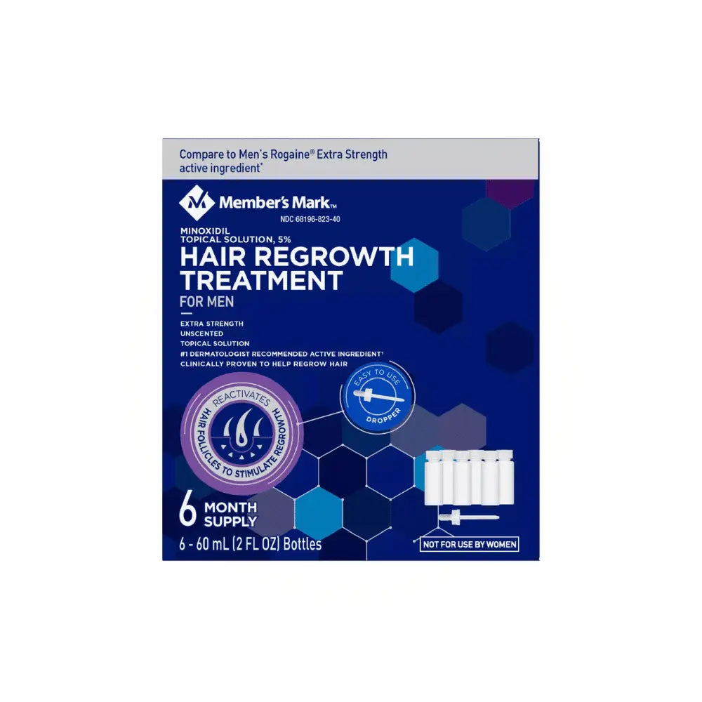 Member's Mark Minoxidil 1 Month Supply
