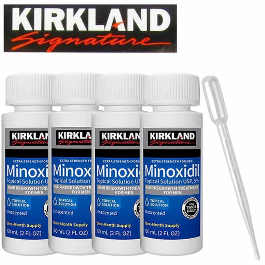 Kirkland Minoxidil 5% Liquid – 4 Months Supply