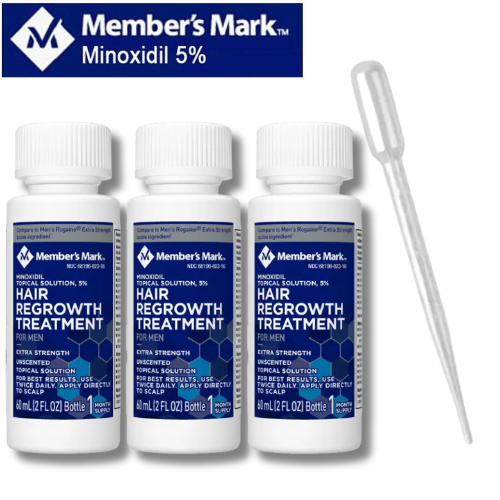 Member's Mark Minoxidil 3 Month Supply